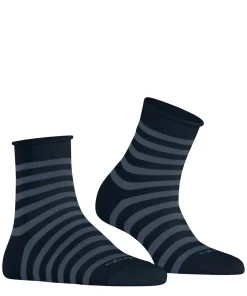 Burlington Swansea damessokken, blauw (marine)