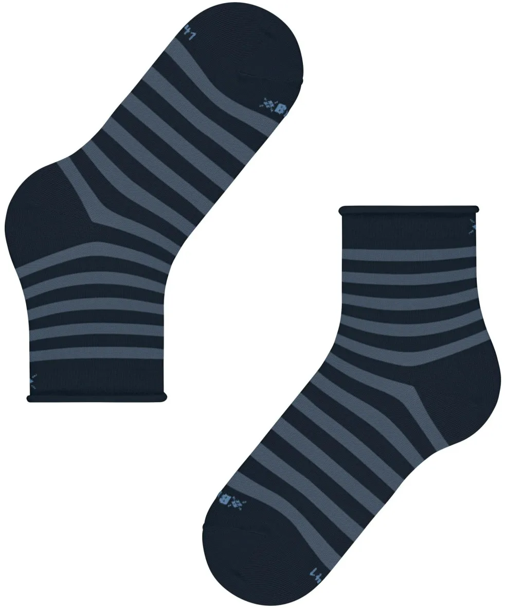 Burlington Swansea damessokken, blauw (marine)