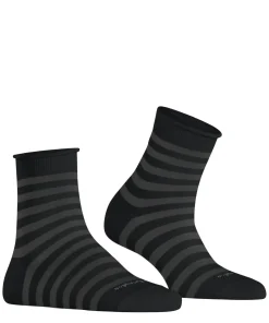 Burlington Swansea damessokken, zwart (black)