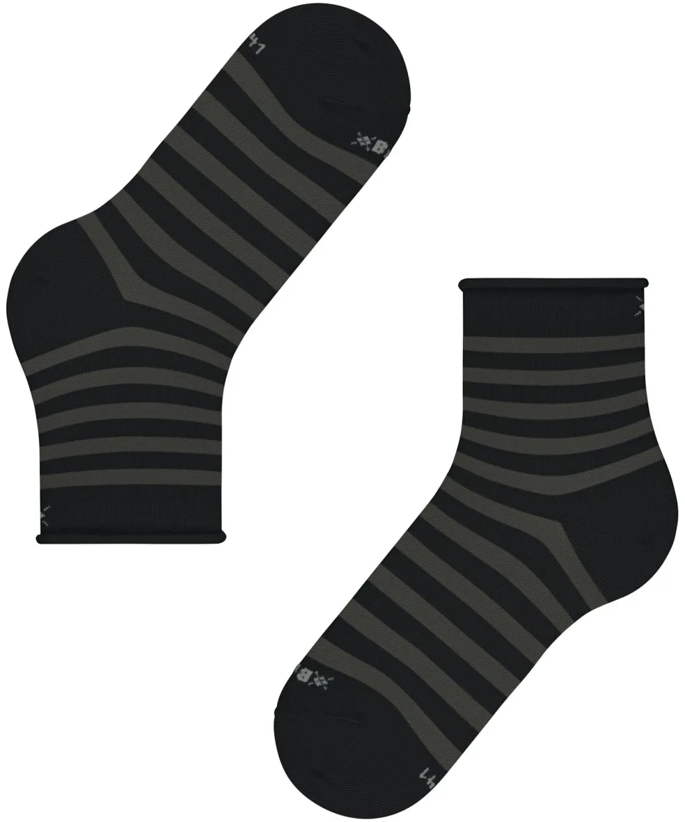 Burlington Swansea damessokken, zwart (black)