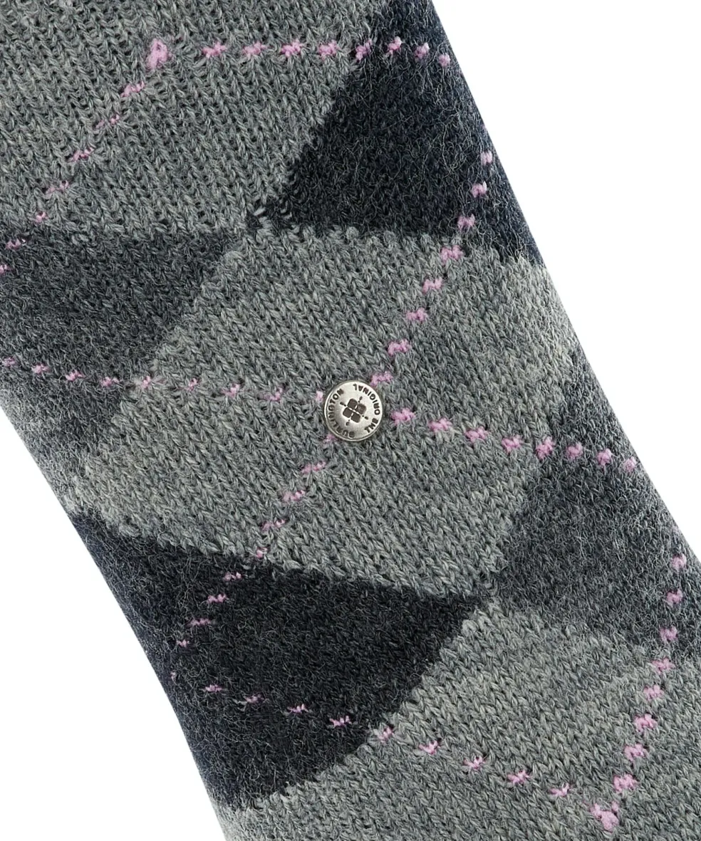 Burlington Whitby damessokken, grijs (grau)