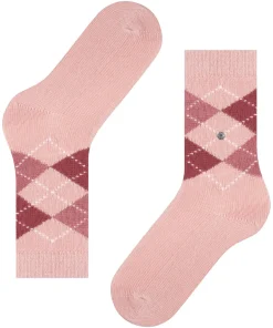 Burlington Whitby damessokken, roze (primrose)