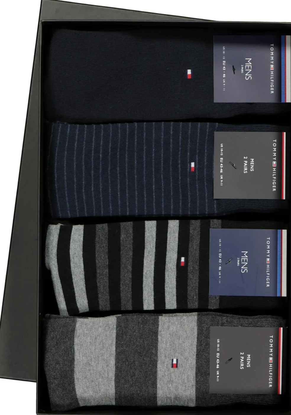 Cadeaubox: 8 paar Tommy Hilfiger sokken