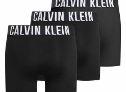 Calvin Klein Boxer Briefs (3-pack), heren boxers extra lang, zwart
