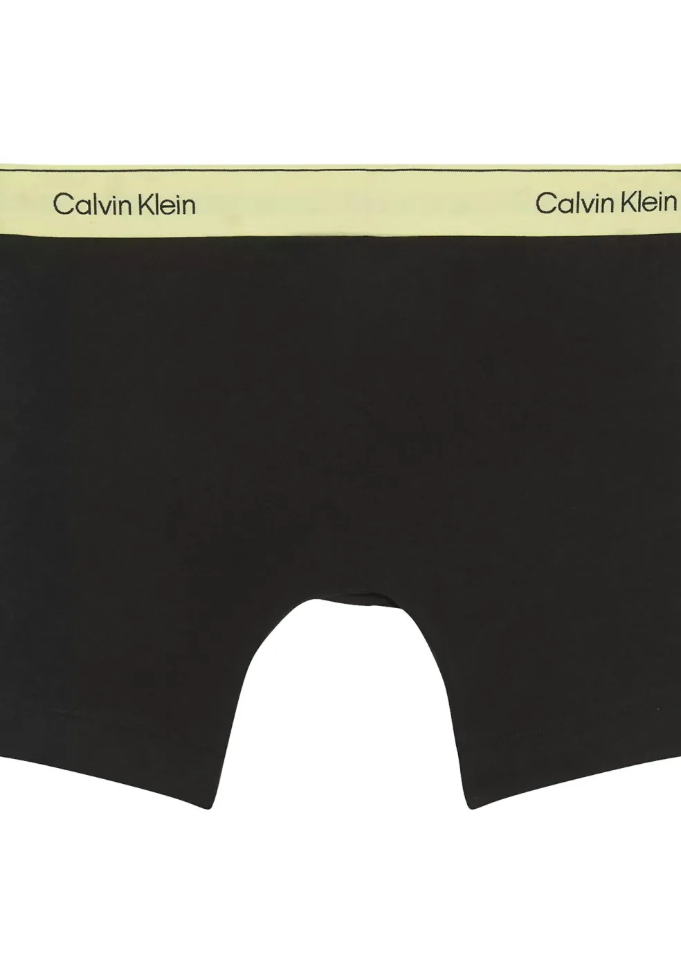 Calvin Klein Boxer briefs (5-pack), heren boxers extra lang, zwart met gekleurde tailleband