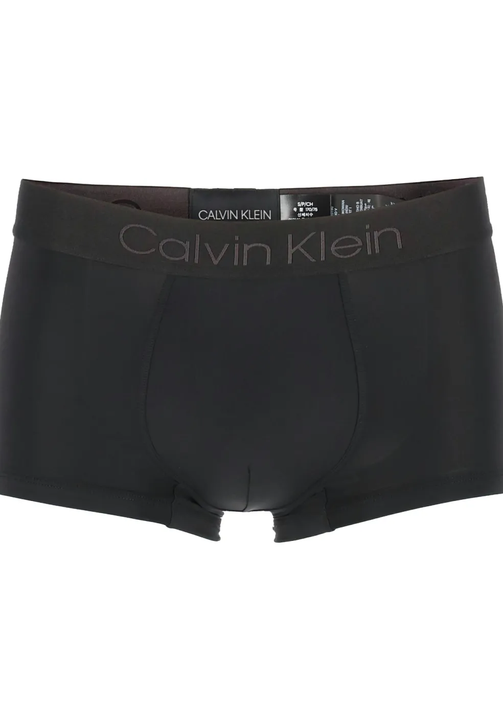 Calvin Klein CK BLACK Micro low rise trunk (1-pack), microfiber heren boxer kort, zwart