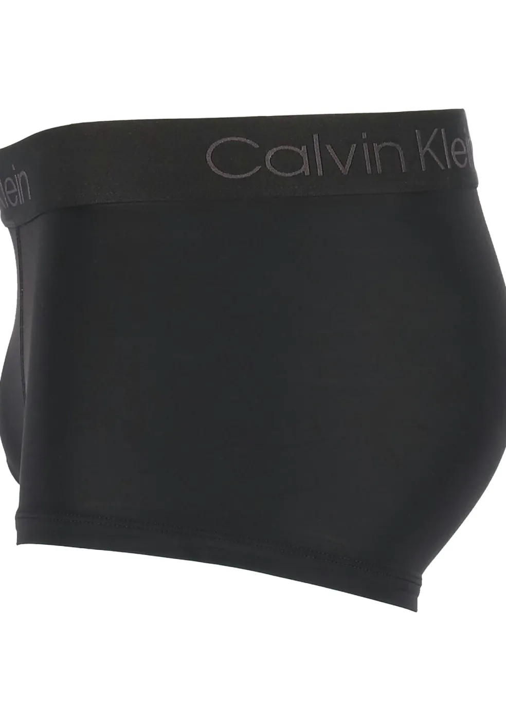 Calvin Klein CK BLACK Micro low rise trunk (1-pack), microfiber heren boxer kort, zwart