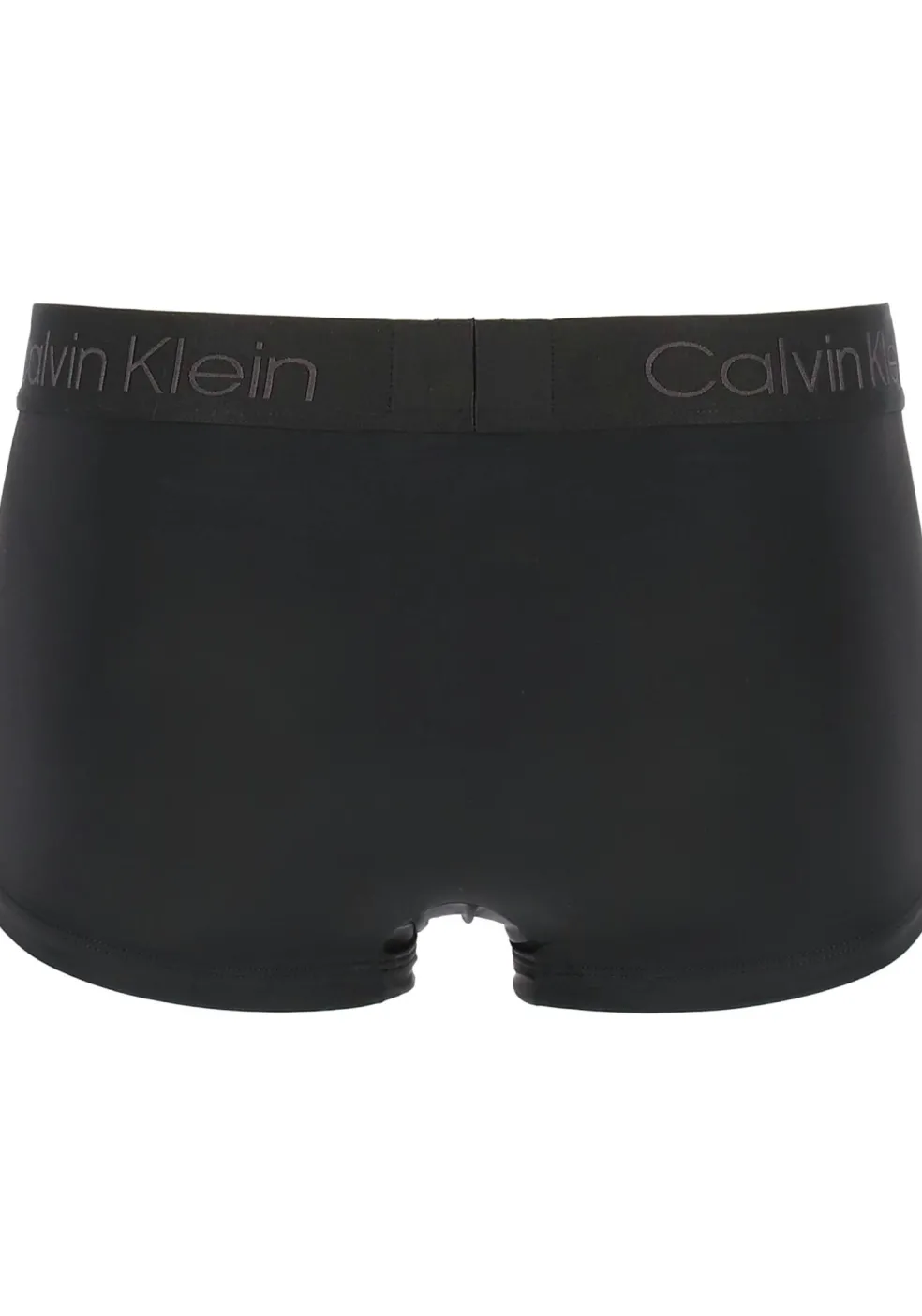 Calvin Klein CK BLACK Micro low rise trunk (1-pack), microfiber heren boxer kort, zwart