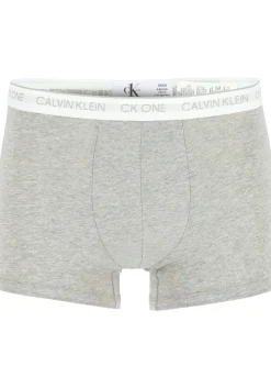 Calvin Klein CK ONE Cotton trunk (1-pack), heren boxer normale lengte, grijs melange
