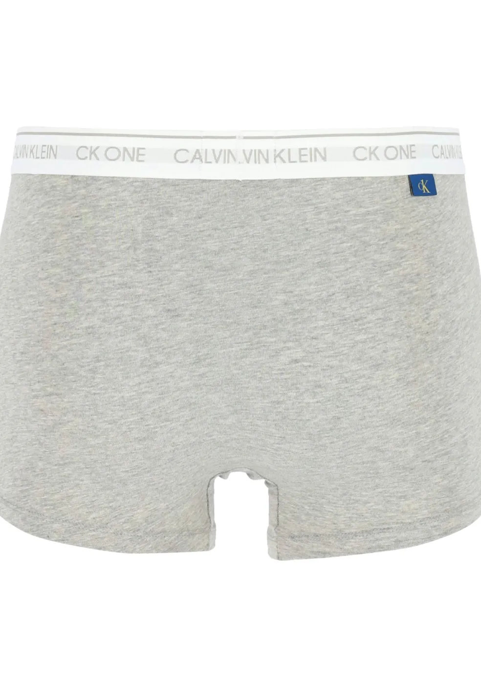 Calvin Klein CK ONE Cotton trunk (1-pack), heren boxer normale lengte, grijs melange