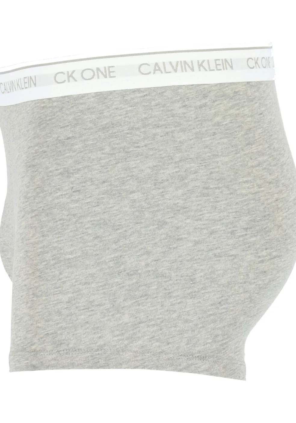 Calvin Klein CK ONE Cotton trunk (1-pack), heren boxer normale lengte, grijs melange