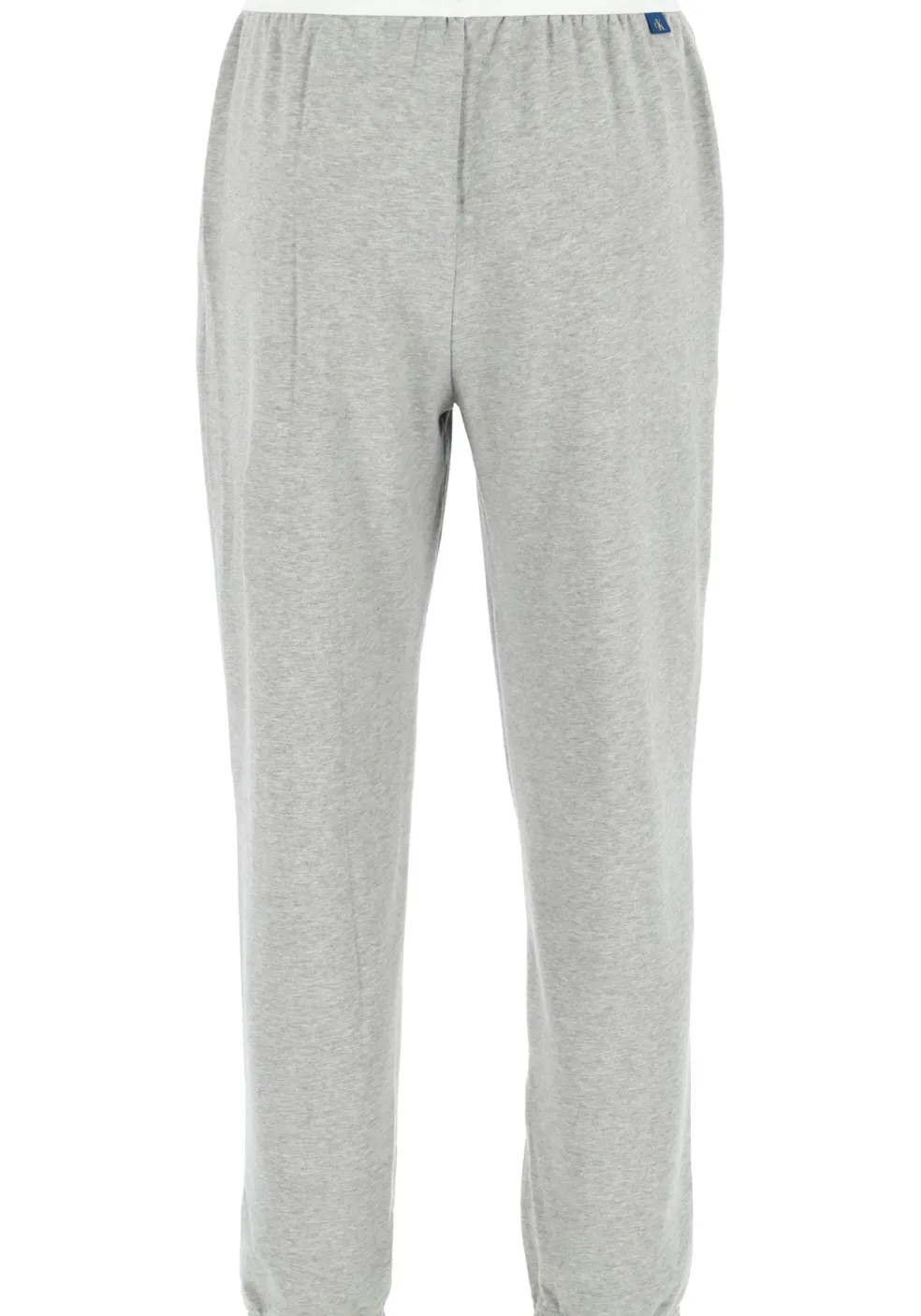 Calvin Klein CK ONE Lounge jogger, heren lounge joggingbroek lang, middeldik, grijs melange