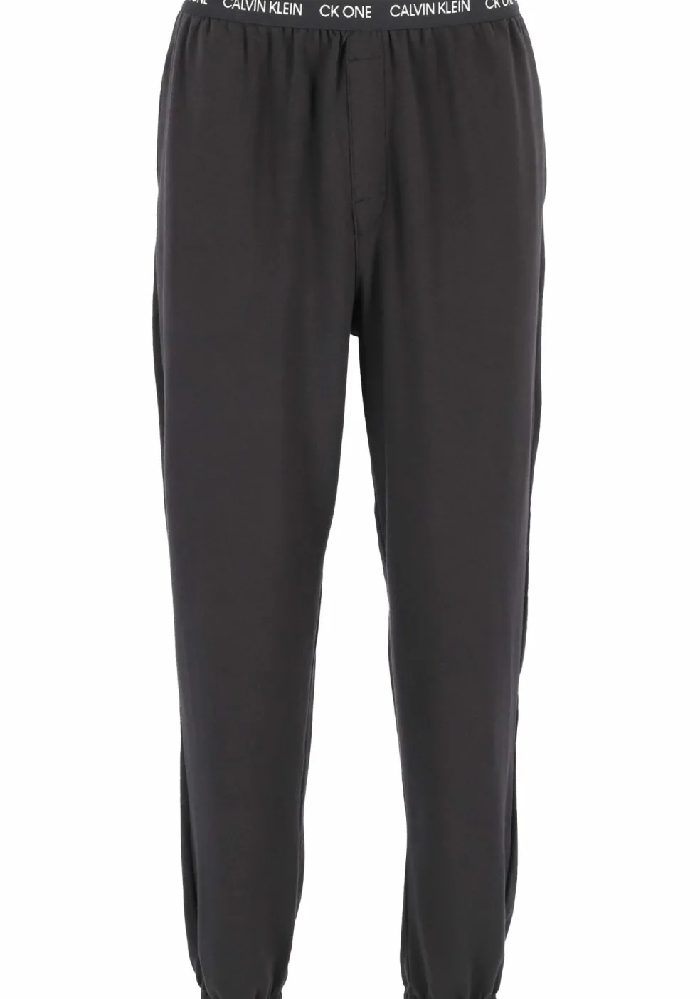 Calvin Klein CK ONE Lounge jogger, heren lounge joggingbroek lang, middeldik, zwart