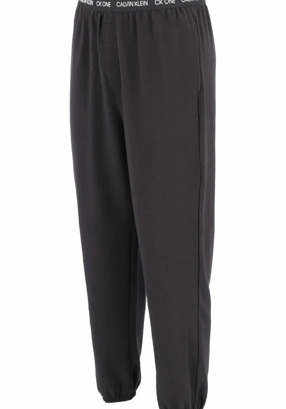 Calvin Klein CK ONE Lounge jogger, heren lounge joggingbroek lang, middeldik, zwart