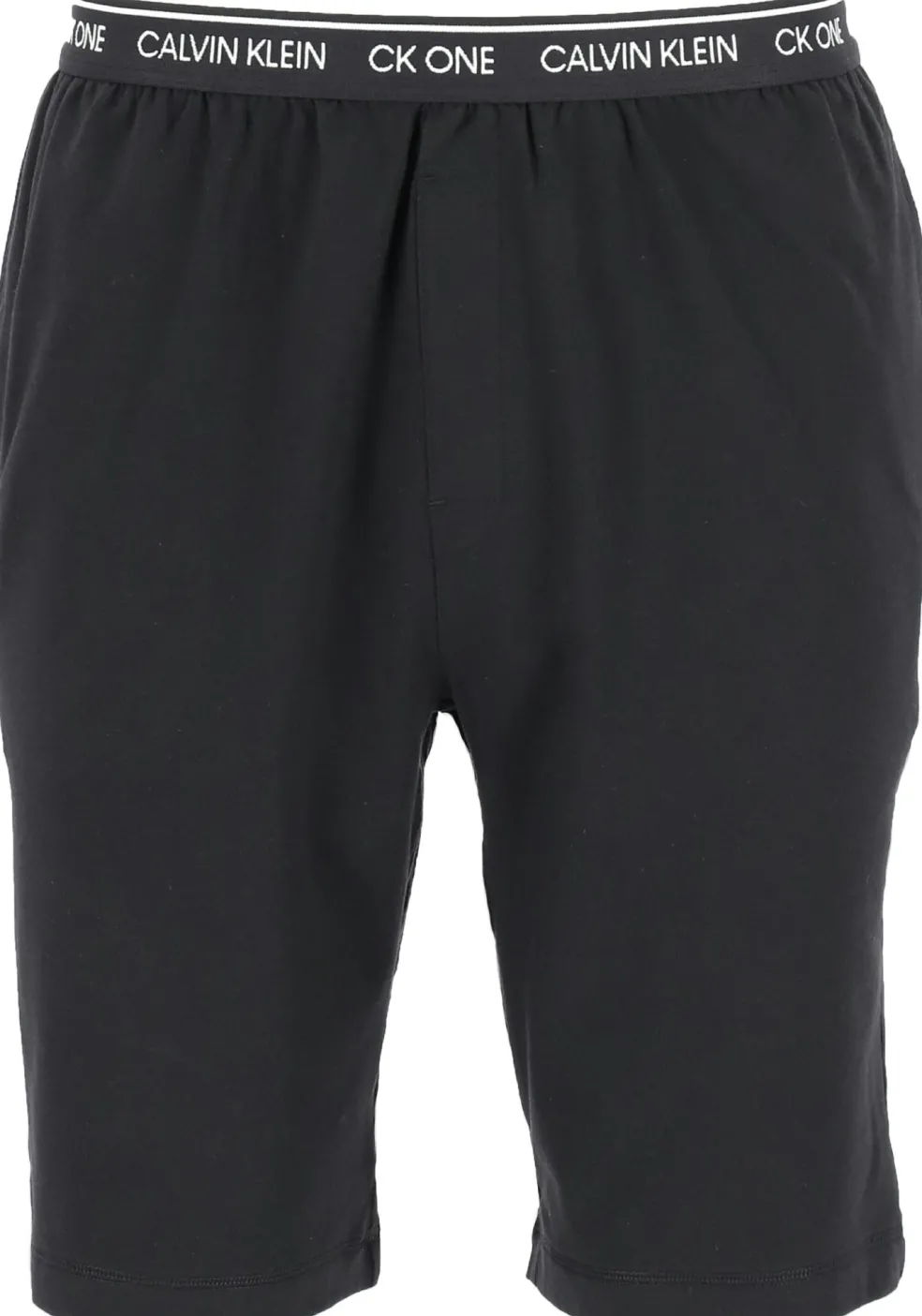 Calvin Klein CK ONE Lounge sleep short, heren lounge joggingbroek kort, dun, zwart