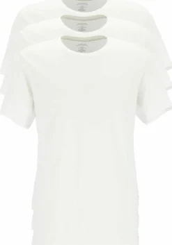Calvin Klein Cotton Classics crew neck T-shirt (3-pack), heren T-shirts O-hals, wit