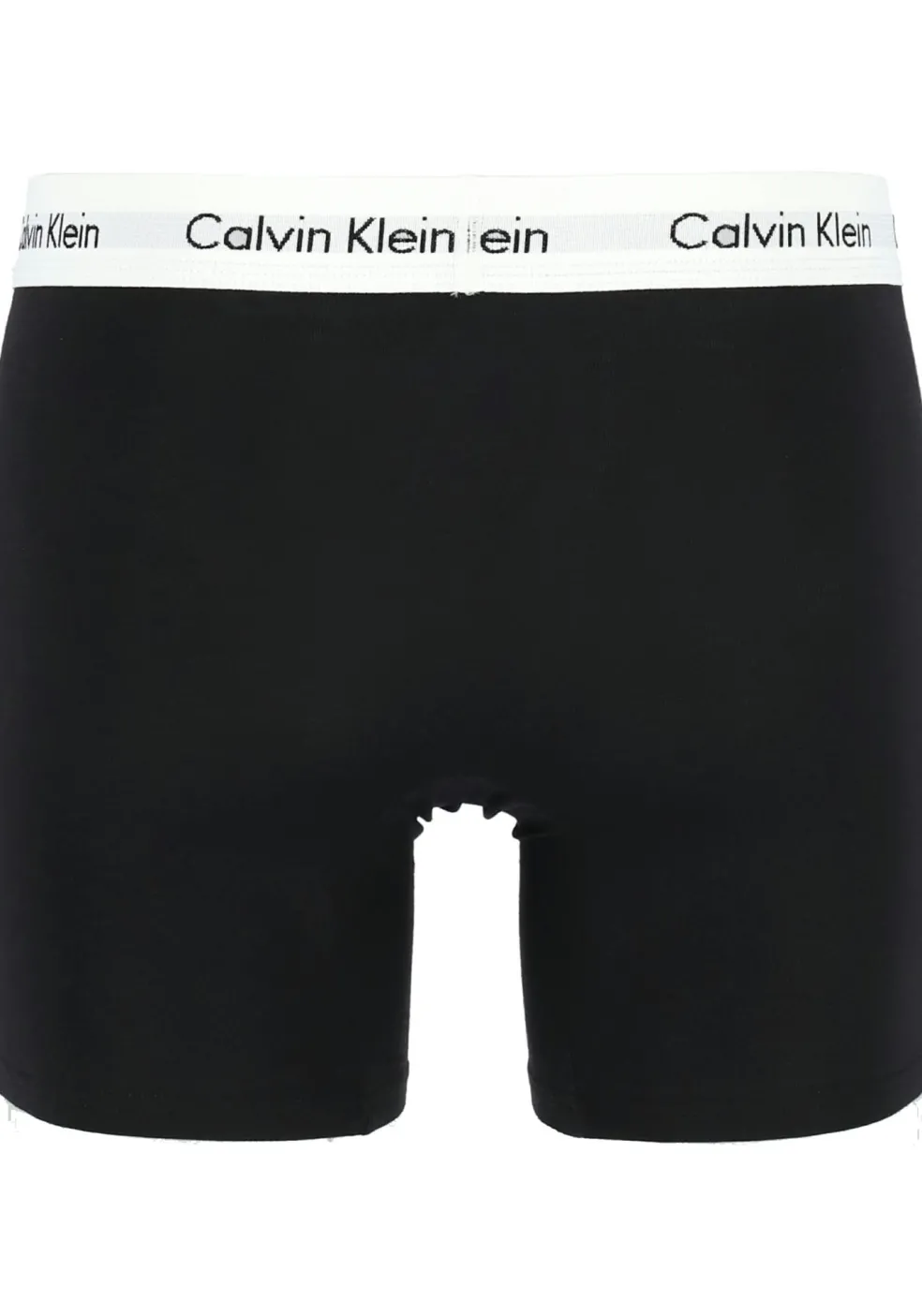 Calvin Klein Cotton Stretch boxer brief (3-pack), heren boxers extra lang, zwart, wit en grijs