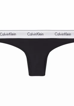 Calvin Klein dames Brazilian (1-pack), Brazilian slip, zwart