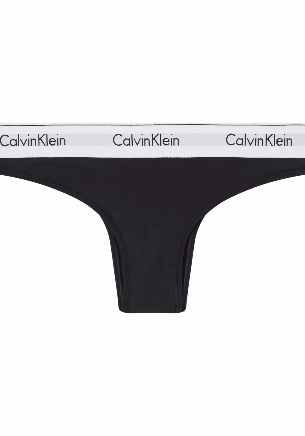 Calvin Klein dames Brazilian (1-pack), Brazilian slip, zwart