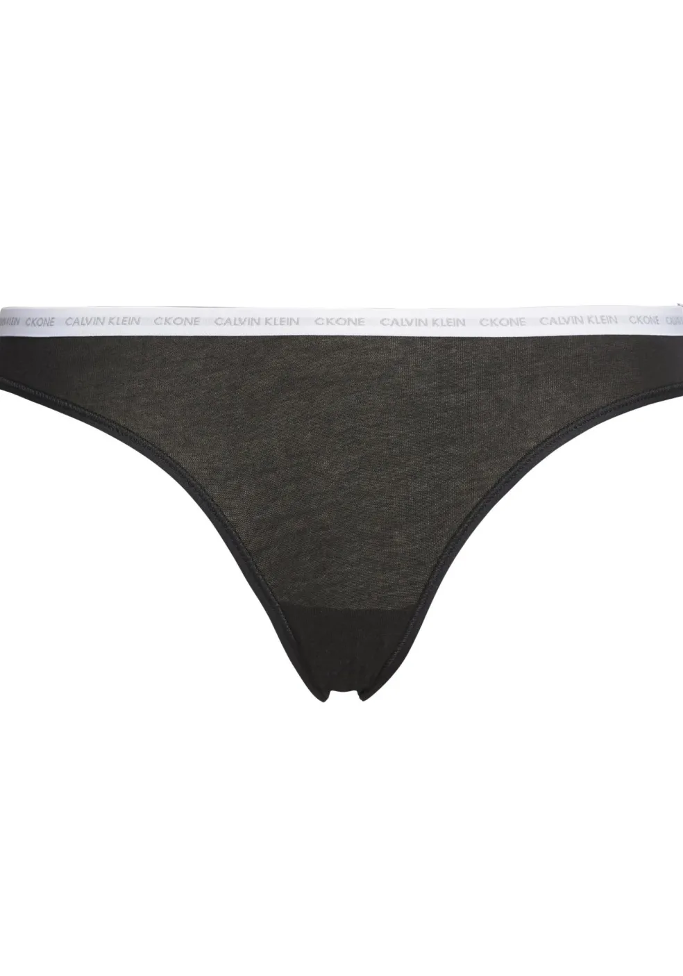 Calvin Klein dames CK ONE Cotton slips (2-pack), zwart