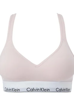 Calvin Klein dames Modern Cotton bralette top, met voorgevormde cups, licht roze
