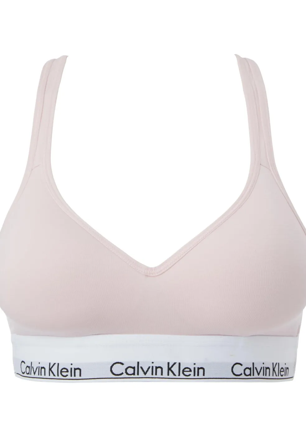 Calvin Klein dames Modern Cotton bralette top, met voorgevormde cups, licht roze