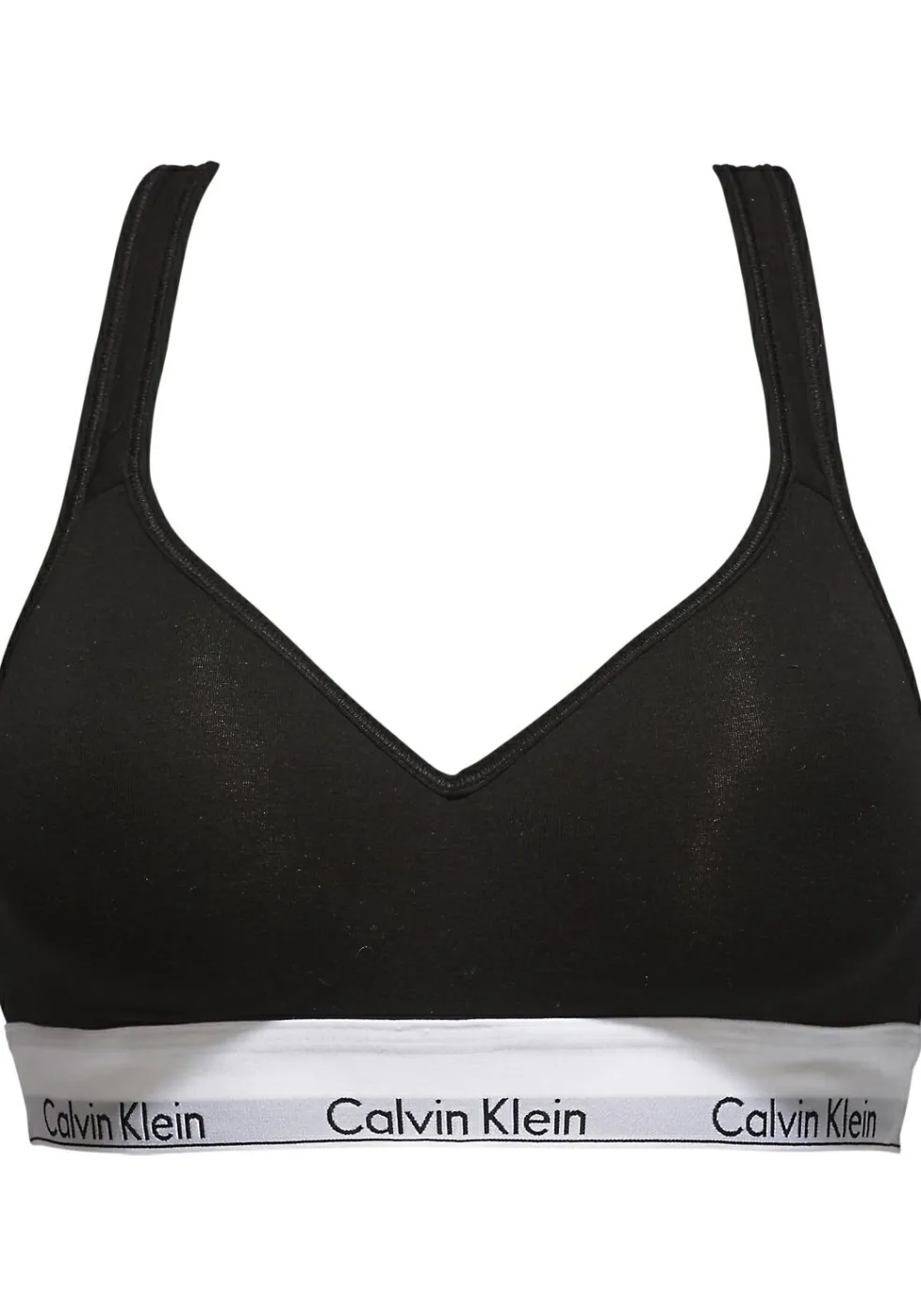 Calvin Klein dames Modern Cotton bralette top, met voorgevormde cups, zwart