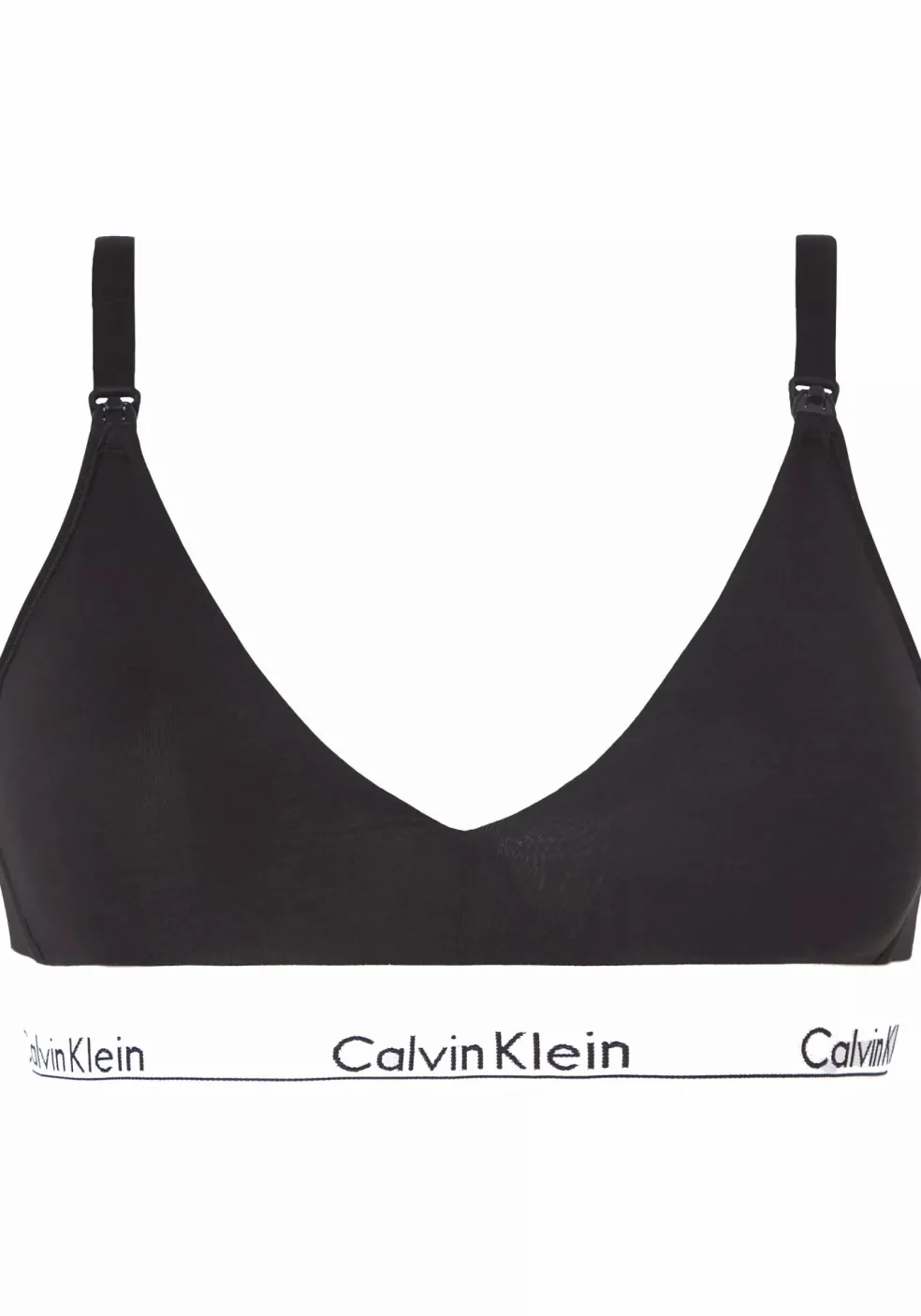 Calvin Klein dames Modern Cotton maternity bra, zwangerschaps BH, zwart