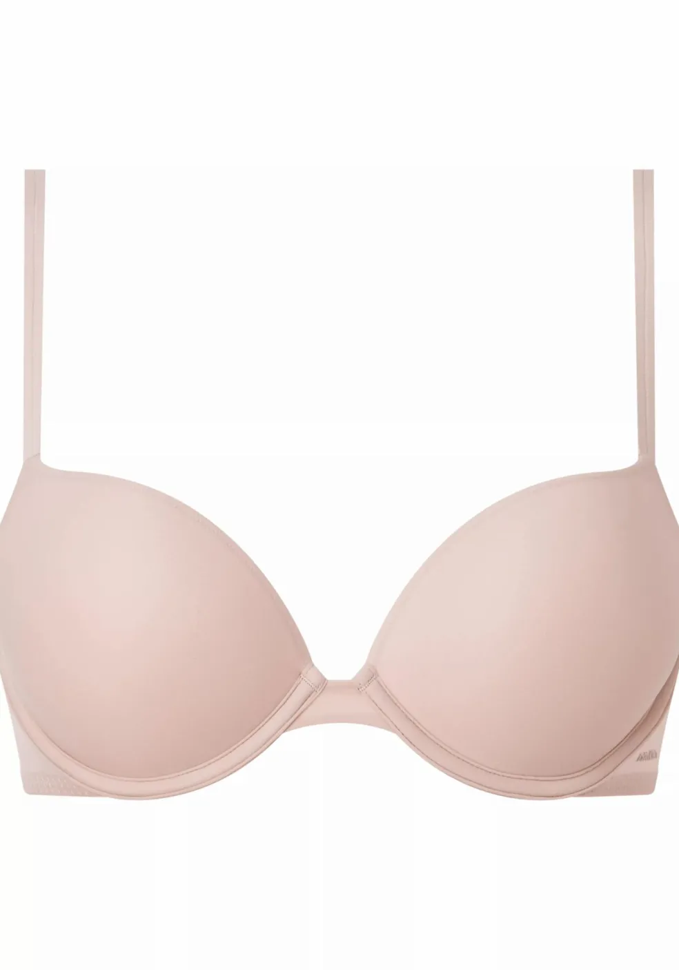 Calvin Klein dames Sheer Marquisette push up plunge bra, beugel BH, roze