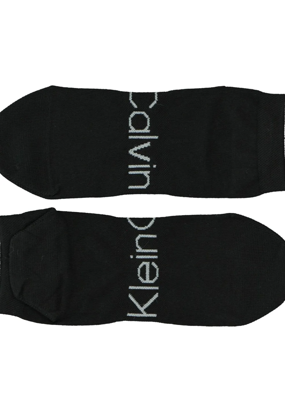 Calvin Klein herensokken Dirk (2-pack), enkelsokken, zwart met logo