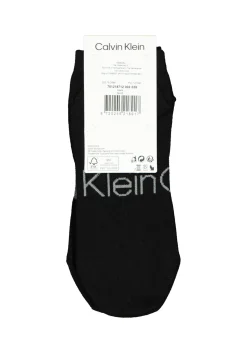 Calvin Klein herensokken Dirk (2-pack), enkelsokken, zwart met logo