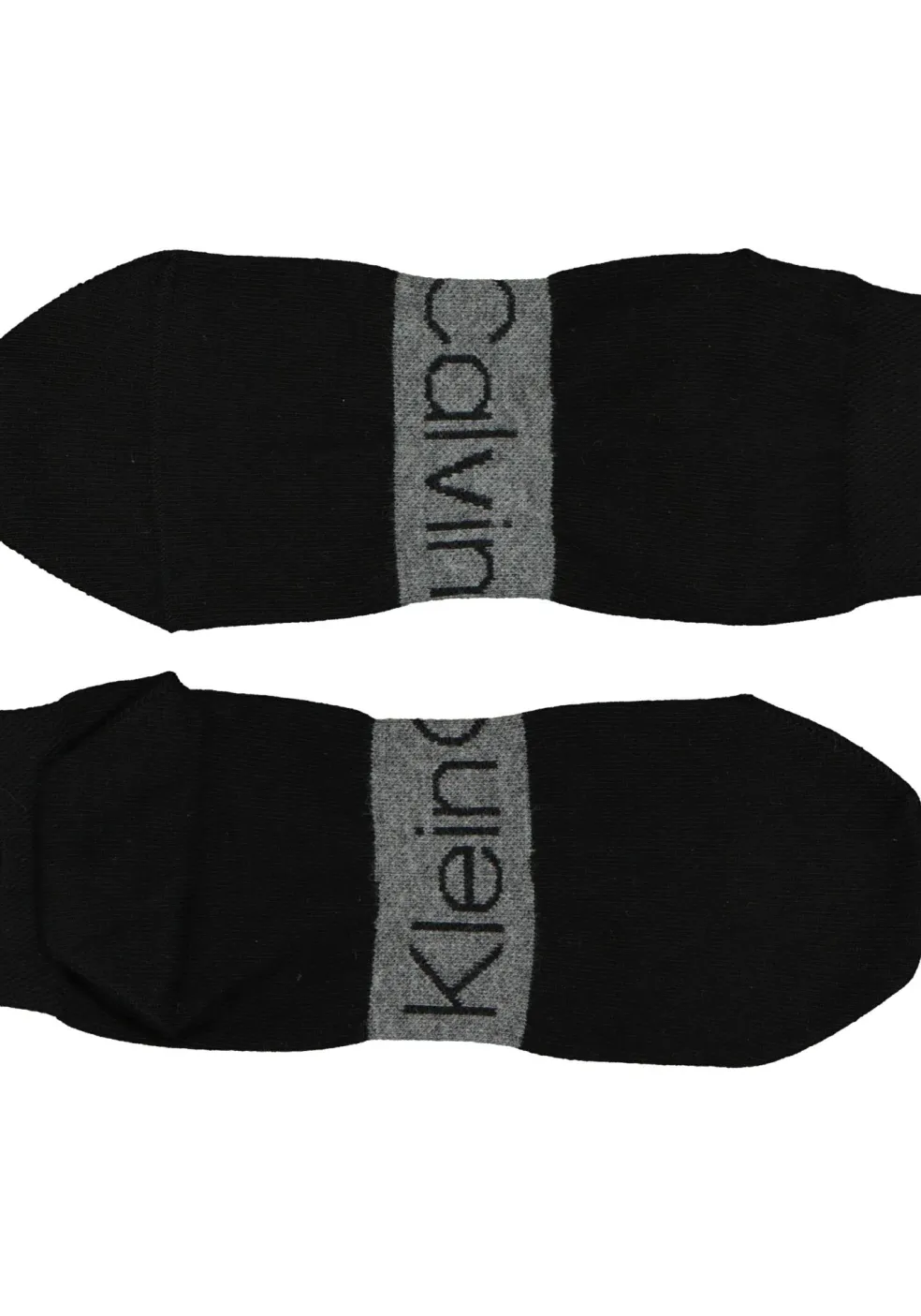 Calvin Klein herensokken Dirk (2-pack), enkelsokken, zwart met logo
