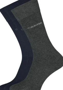 Calvin Klein herensokken Eric (3-pack), blauw en grijs