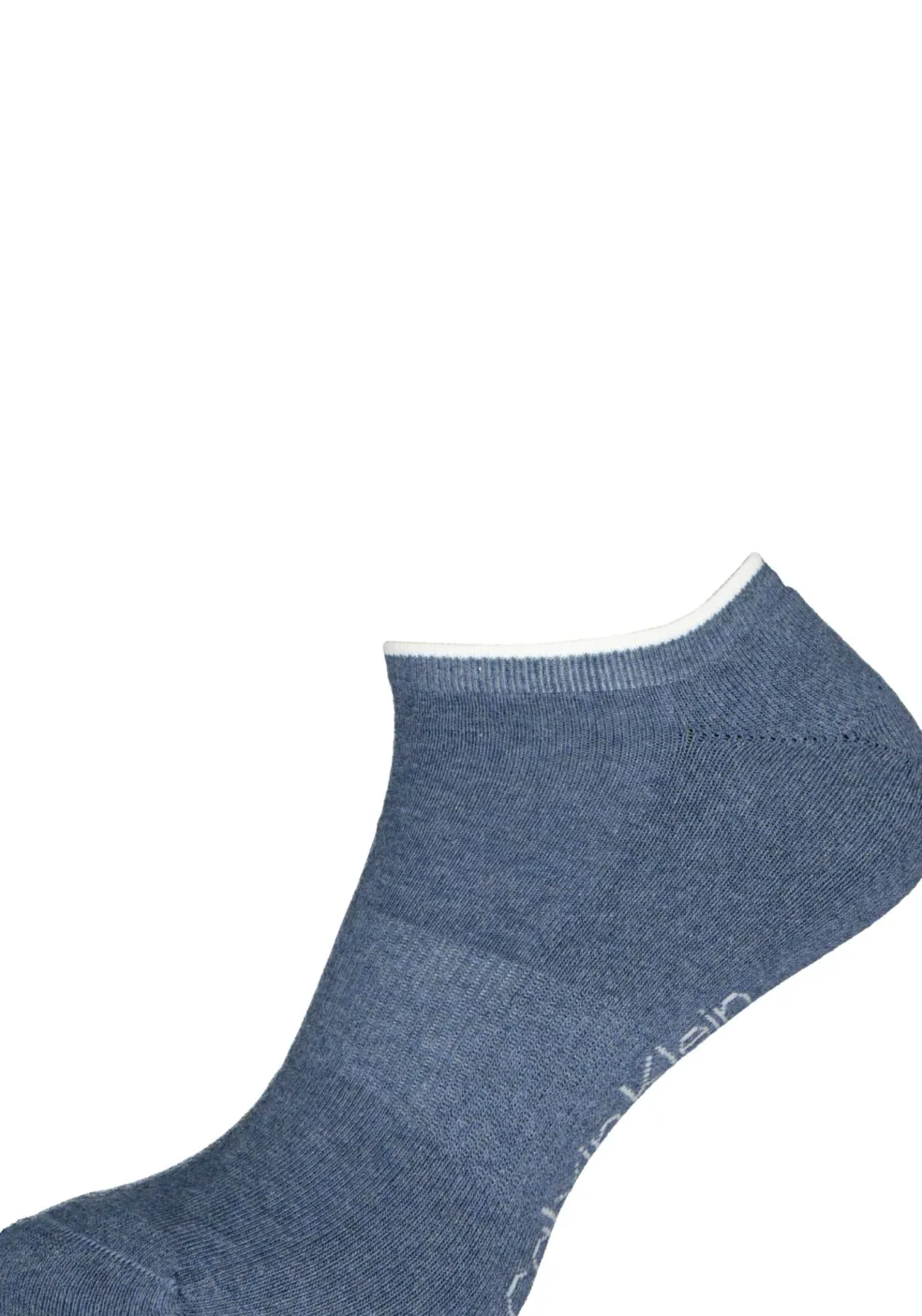 Calvin Klein herensokken Grant (3-pack), onzichtbare lage sportsokken, drie tinten jeansblauw