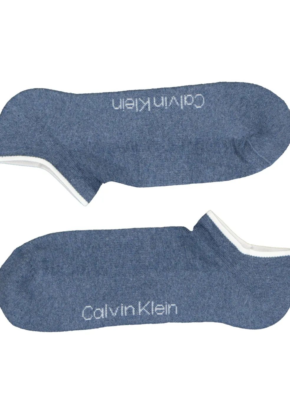 Calvin Klein herensokken Grant (3-pack), onzichtbare lage sportsokken, drie tinten jeansblauw