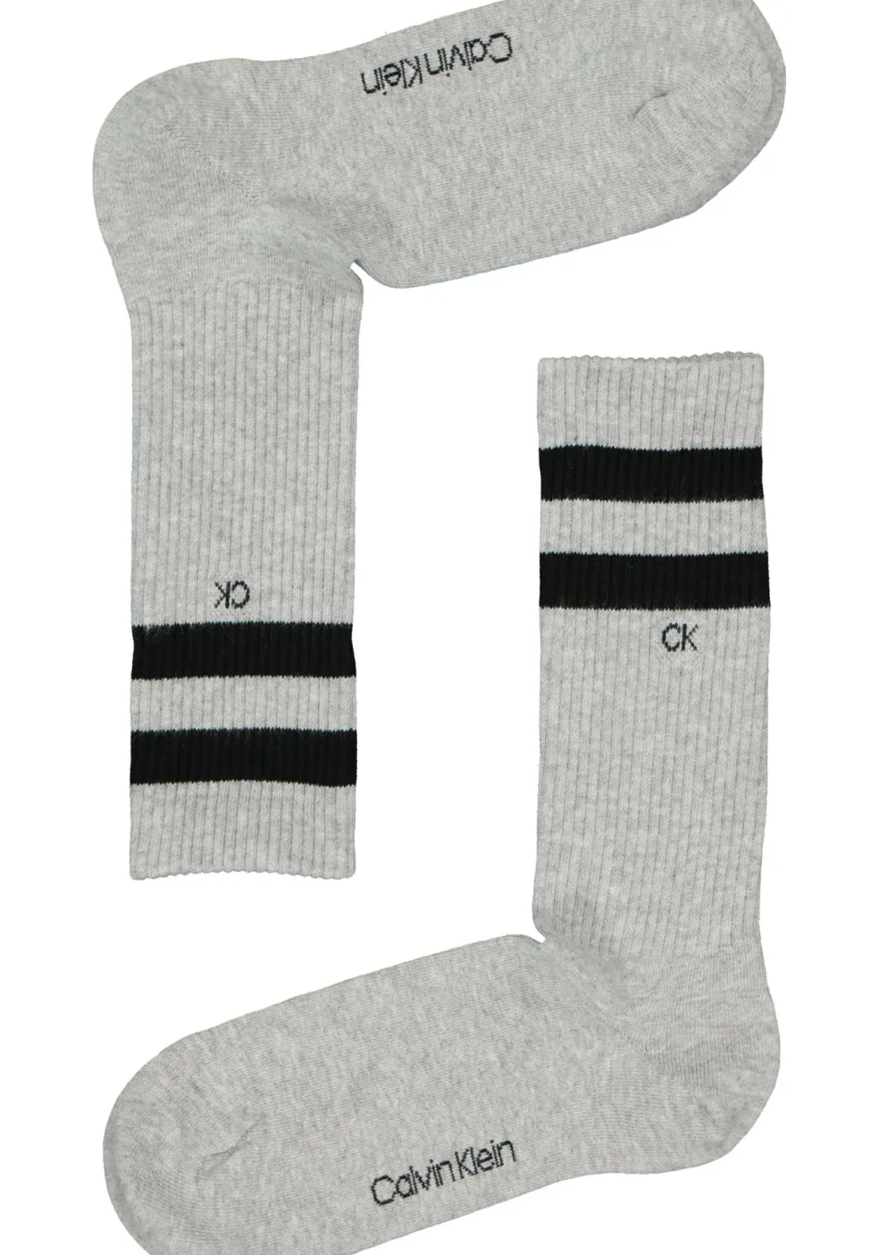 Calvin Klein herensokken Maurice (2-pack), licht- en donkergrijs