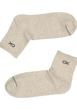 Calvin Klein herensokken Nick (3-pack), hoge enkelsokken, drie tinten grijs
