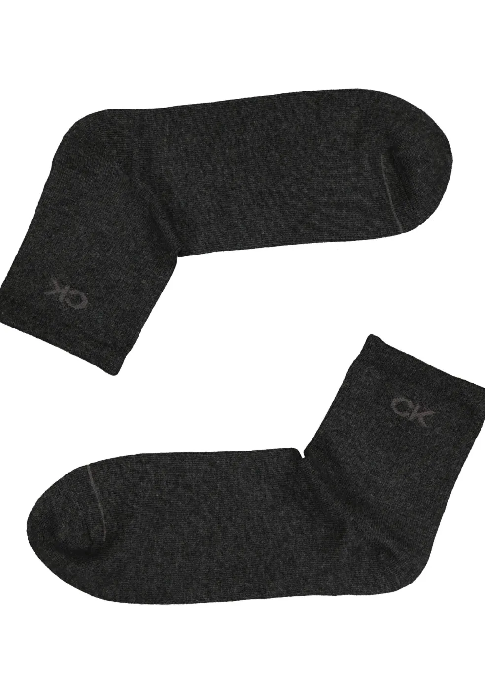Calvin Klein herensokken Nick (3-pack), hoge enkelsokken, drie tinten grijs