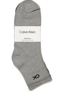 Calvin Klein herensokken Nick (3-pack), hoge enkelsokken, drie tinten grijs