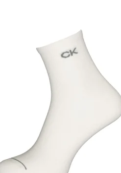 Calvin Klein herensokken Nick (3-pack), hoge enkelsokken, wit