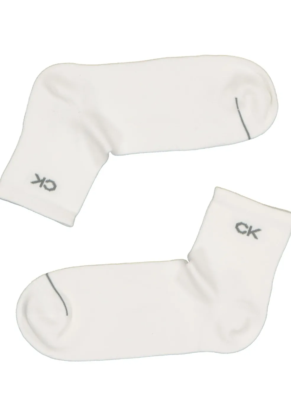 Calvin Klein herensokken Nick (3-pack), hoge enkelsokken, wit