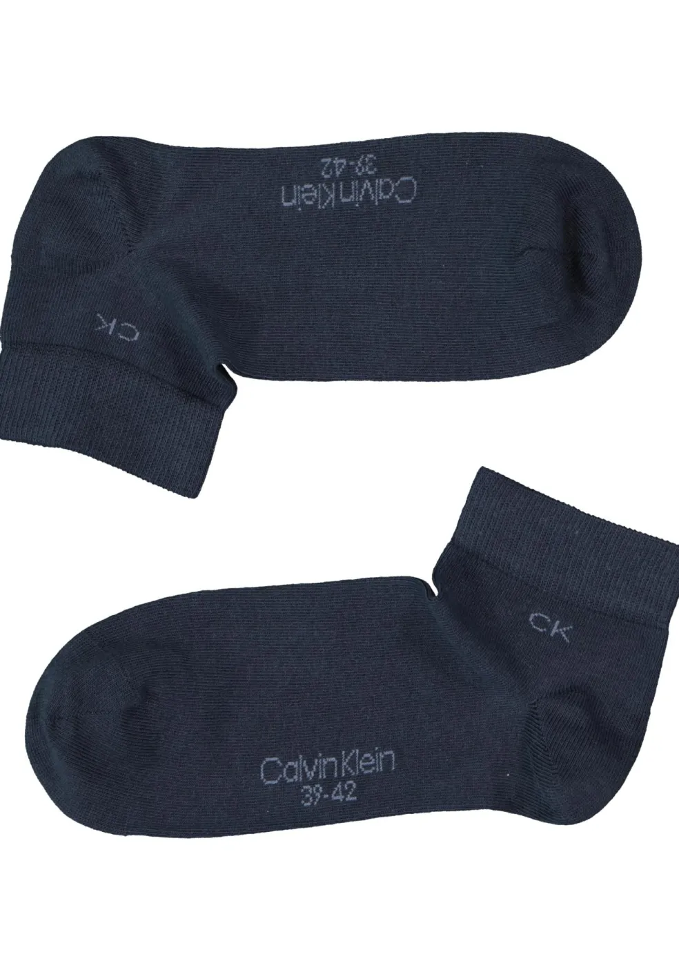 Calvin Klein herensokken Simon (2-pack), hoge enkelsokken, donkerblauw