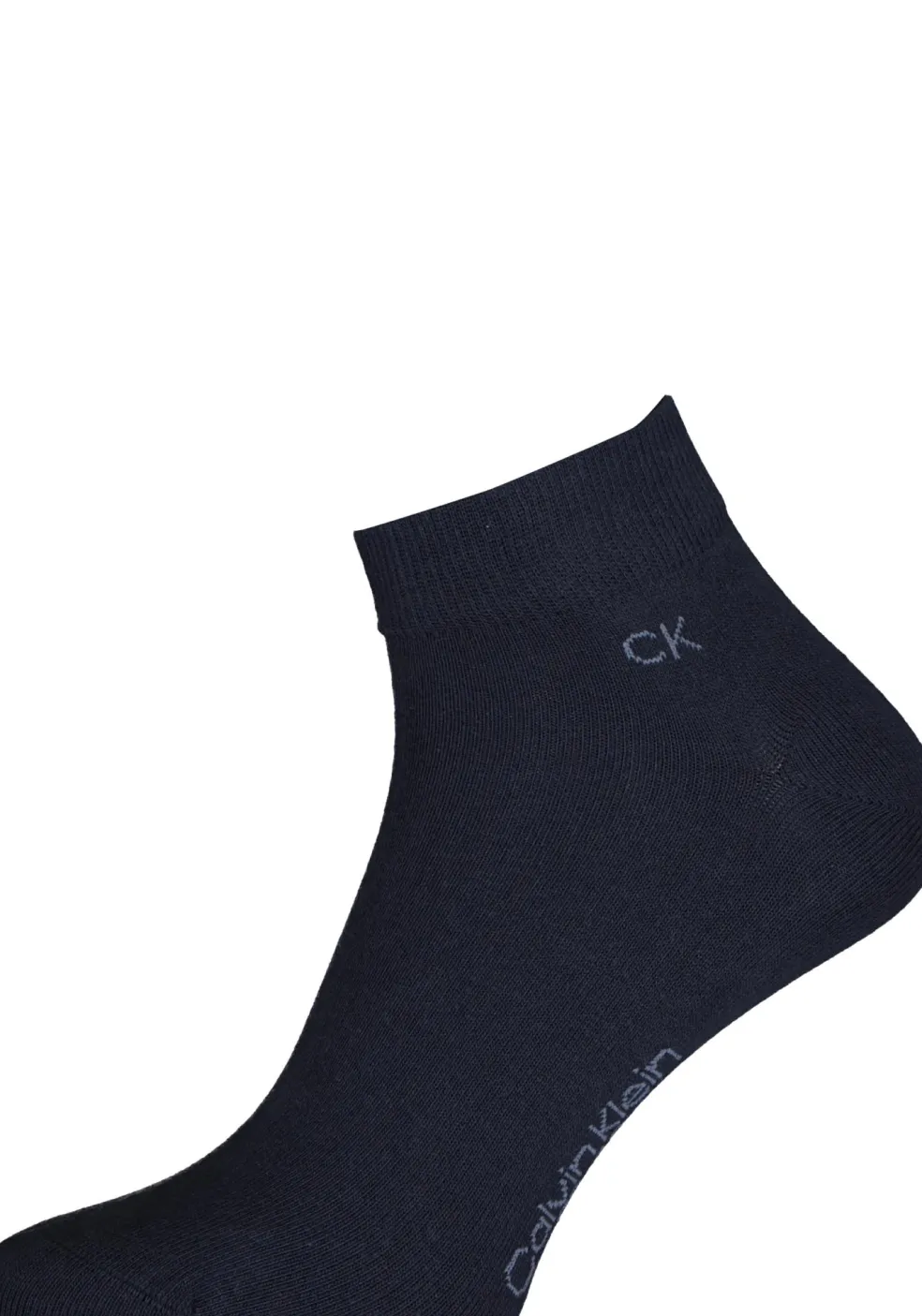 Calvin Klein herensokken Simon (2-pack), hoge enkelsokken, denim en donkerblauw