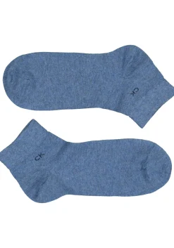 Calvin Klein herensokken Simon (2-pack), hoge enkelsokken, denim en donkerblauw
