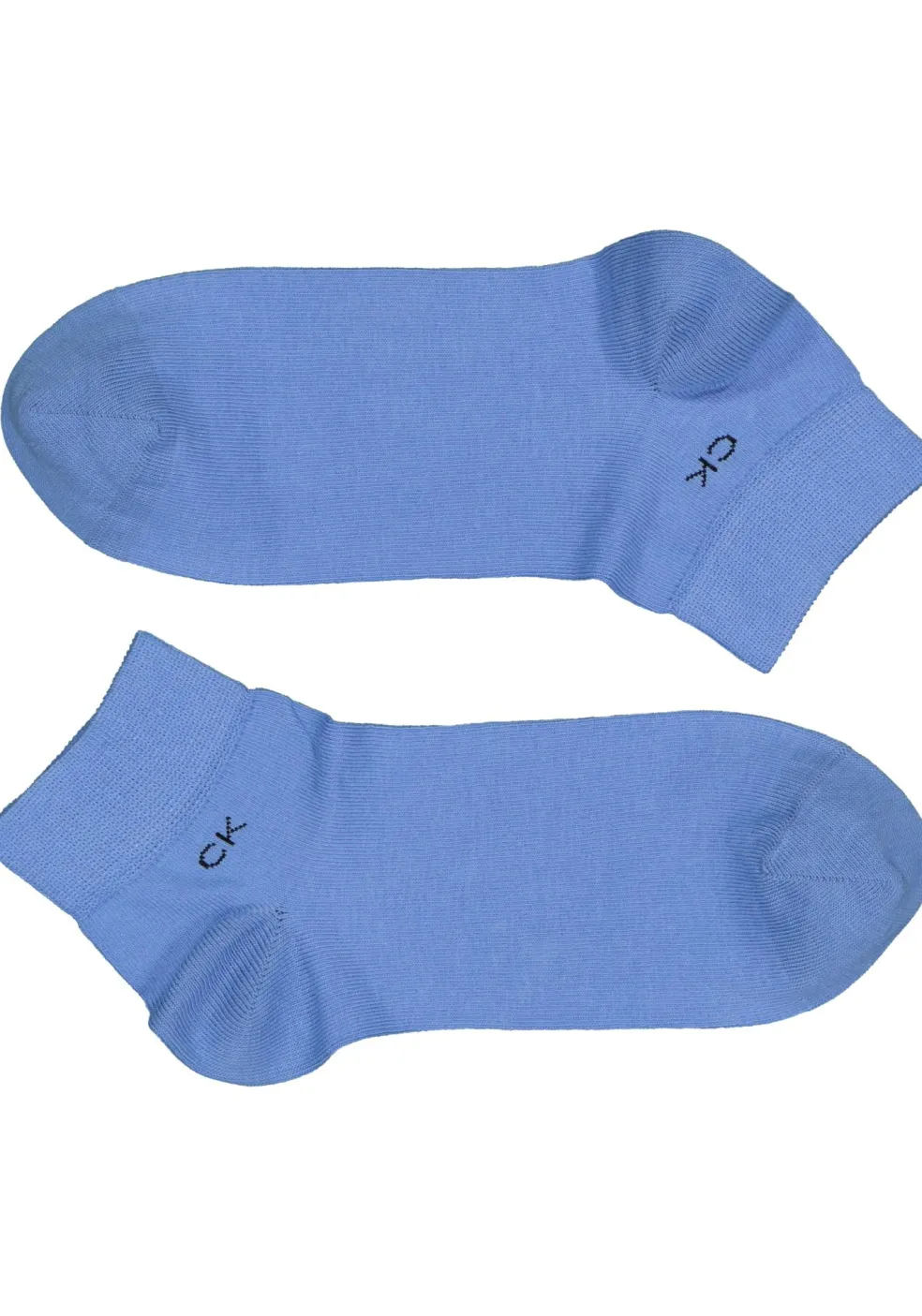 Calvin Klein herensokken Simon (2-pack), hoge enkelsokken, licht- en kobaltblauw