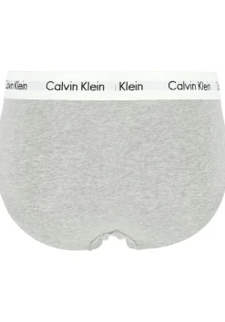 Calvin Klein hipster brief (3-pack), heren slips, zwart, wit, grijs met witte band