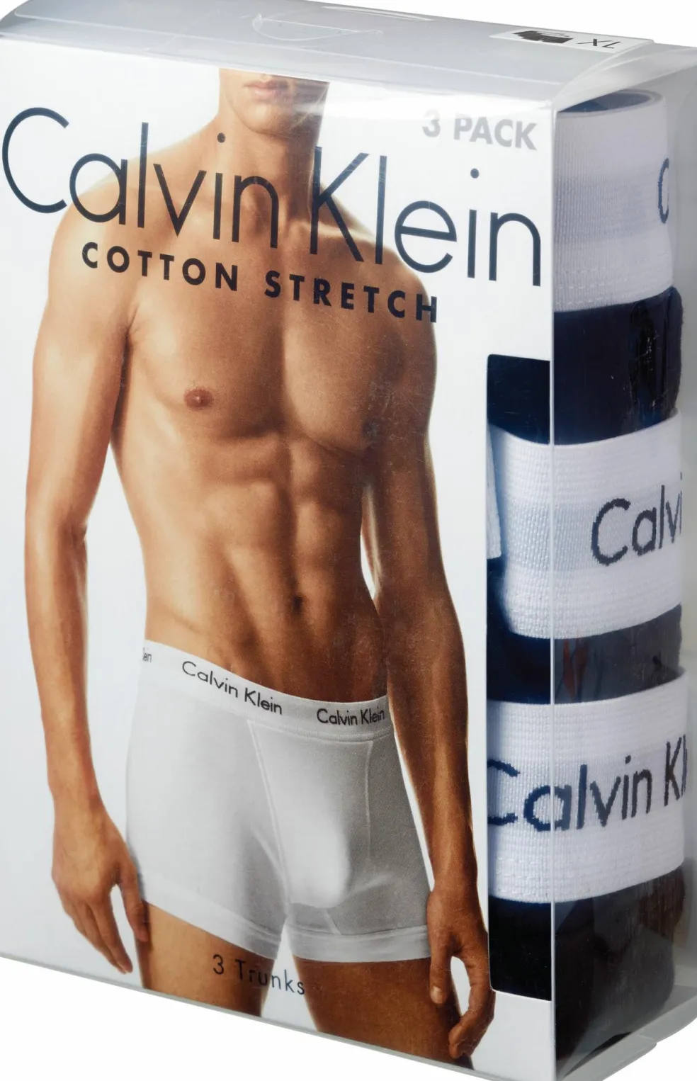 Calvin Klein Hipster Briefs (3-pack), heren slips, rood, wit, blauw