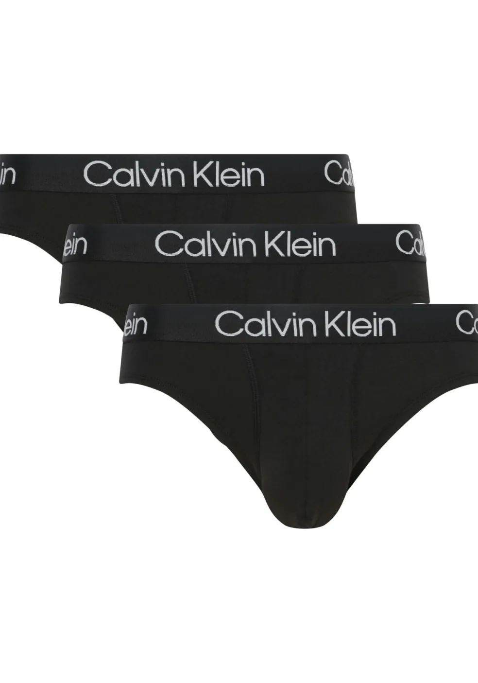 Calvin Klein Hipster Briefs (3-pack), heren slips, zwart