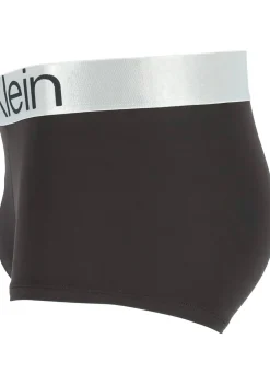 Calvin Klein low rise trunks (3-pack), microfiber lage heren boxers kort, zwart