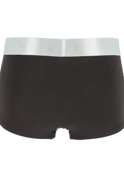 Calvin Klein low rise trunks (3-pack), microfiber lage heren boxers kort, zwart
